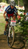 Third placed Irin Kalentieva of Russia riding in last race of Women cross country (XCO) Nissan UCI Mountain Bike World Cup. Final race of MTB World Cup was held in Maribor, Slovenia, on 15th of September 2007.
