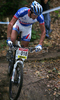 Adam Craig of USA riding in last race of Men Cross country Nissan UCI Mountain Bike World Cup. Final race of MTB World Cup was held in Maribor, Slovenia, on 15th of September 2007.
