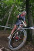 Fifth placed Roel Paulissen of Belgium riding in last race of Men Cross country Nissan UCI Mountain Bike World Cup. Final race of MTB World Cup was held in Maribor, Slovenia, on 15th of September 2007.
