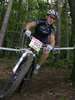 Cedric Ravanel of France riding in last race of Men Cross country Nissan UCI Mountain Bike World Cup. Final race of MTB World Cup was held in Maribor, Slovenia, on 15th of September 2007.
