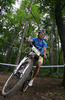 Gilberto Simoni of Italy riding in last race of Men Cross country Nissan UCI Mountain Bike World Cup. Final race of MTB World Cup was held in Maribor, Slovenia, on 15th of September 2007.

