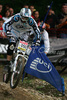 Dan Atherton of Great Britain riding in last race of Men Four cross (4X) Nissan UCI Mountain Bike World Cup. Final race of MTB World Cup was held in Maribor, Slovenia, on 15th of September 2007.
