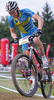 Winner Fredrik Kessiakoff of Sweden riding in last race of Men Cross country Nissan UCI Mountain Bike World Cup. Final race of MTB World Cup was held in Maribor, Slovenia, on 15th of September 2007.
