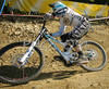 Dan Atherton of Great Britain riding in last race of Men Downhill Nissan UCI Mountain Bike World Cup. Final race of MTB World Cup was held in Maribor, Slovenia, on 16th of September 2007.
