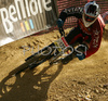 Frederico Temporal Bassa of Spain riding in last race of Men Downhill Nissan UCI Mountain Bike World Cup. Final race of MTB World Cup was held in Maribor, Slovenia, on 16th of September 2007.
