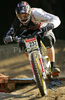 Florent Wolter of France riding in last race of Men Downhill Nissan UCI Mountain Bike World Cup. Final race of MTB World Cup was held in Maribor, Slovenia, on 16th of September 2007.
