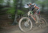 Jan Cestnik of MTB Trbovlje Cult riding during final run of Slovene Cup race in MTB Downhill Kamnik 2006, which was held in Kamnik, Slovenia. Racing was done in extreme conditions caused by heavy rainfall on race day which turned downhill track into mud bath for riders and spectators.
