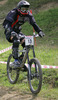 Rok Jurca of MTB Sokol Fun Sports riding at Specialized Downhill Crni Vrh 2006 which was held at Crni vrh nad Idrijo, Slovenia on 20th of August 2006. Race also counted as Slovenian cup in MTB Downhill cycling for season 2006.
