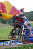 Winner Luka Novak of Suunto Scott Slovenija riding at Specialized Downhill Crni Vrh 2006 which was held at Crni vrh nad Idrijo, Slovenia on 20th of August 2006. Race also counted as Slovenian cup in MTB Downhill cycling for season 2006.
