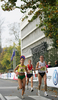 Runners passing house of Slovenian parlament on way in second lap of 11th Ljubljana marathon. This years Ljubljana Marathon counted also for Military World championships in Marathon 2006, which made athletes roaster for this marathon even more impressive.11th Ljubljana Marathon and Military World Championships was held in Ljubljana, Slovenia on 29th of October 2006.
