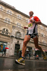 Athletes running in 12th Ljubljana Marathon. 12th Ljubljana Marathon was held in Ljubljana, Slovenia, on 28th of October 2007. Marathon was held in difficult cold and rainy weather, so already hard track was even harder for more then 8000 runners who were competing in this years marathon and half marathon.

