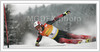 Christoph Gruber of Austria losing grip at gate during first run of giant slalom race of Audi Alpine Skiing World Cup in Kranjska Gora. Race was won by Benjamin Raich of Austria, who finished before his teammate Hermann Maier of Austria and third placed Kalle Palander of Finland. <br> 
