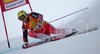 Hermann Maier of Austria skiing during FIS World Cup race in Kranjska Gora, Slovenia. Race was won by Benjamin Raich of Austria, Massimilian Blardone of Italy placed second, while Thomas Grandi of Canada finished third. Maier didnt finished second run.
