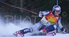 Daron Rhalves of USA skiing during FIS World Cup race in Kranjska Gora, Slovenia. Race was won by Benjamin Raich of Austria, Massimilian Blardone of Italy placed second, while Thomas Grandi of Canada finished third.
