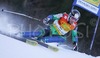 Matija Zavirsek of Slovenia skiing during FIS World Cup race in Kranjska Gora, Slovenia. Race was won by Benjamin Raich of Austria, Massimilian Blardone of Italy placed second, while Thomas Grandi of Canada finished third.
