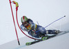 Dane Spencer of USA skiing during FIS World Cup race in Kranjska Gora, Slovenia. Race was won by Benjamin Raich of Austria, Massimilian Blardone of Italy placed second, while Thomas Grandi of Canada finished third. Spencer finished 20th.
