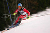 Filip Trejbal of Czech skiing during FIS World Cup Slalom race in Kranjska Gora, Slovenia. Race was won by Giorgio Rocca of Italy, Thomas Grandi of Canada placed second, while Ted Ligety of USA finished third. Trejbal finished 22nd.
