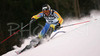 Martin Hansson of Sweden skiing during FIS World Cup Slalom race in Kranjska Gora, Slovenia. Race was won by Giorgio Rocca of Italy, Thomas Grandi of Canada placed second, while Ted Ligety of USA finished third. Hansson finished 9th.
