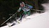 Bernard Vajdic of Slovenia skiing during FIS World Cup Slalom race in Kranjska Gora, Slovenia. Race was won by Giorgio Rocca of Italy, Thomas Grandi of Canada placed second, while Ted Ligety of USA finished third. Vajdic finished 21st.
