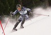 Ted Ligety of USA skiing during FIS World Cup Slalom race in Kranjska Gora, Slovenia. Race was won by Giorgio Rocca of Italy, Thomas Grandi of Canada placed second, while Ted Ligety of USA finished third.
