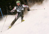 Jukka Leino of Finland skiing during FIS World Cup Slalom race in Kranjska Gora, Slovenia. Race was won by Giorgio Rocca of Italy, Thomas Grandi of Canada placed second, while Ted Ligety of USA finished third. Leino didnt qualify for second run.
