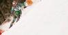 Matija Zavirsek of Slovenia skiing during FIS World Cup Slalom race in Kranjska Gora, Slovenia. Race was won by Giorgio Rocca of Italy, Thomas Grandi of Canada placed second, while Ted Ligety of USA finished third. Zavirsek didnt qualify for second run.
