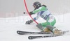 Ana Kobal of Slovenia skiing during first run of Women FIS World Cup Slalom race in Maribor, Slovenia. Race was won by Marlies Schild of Austria, Janica Kostelic of Croatia placed second, and Therese Borssen of Sweden finished third.
