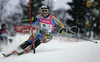 Anja Paerson of Sweden skiing in first run of Women Alpine skiing slalom FIS World Cup in Zagreb, Croatia. Snow queen trophy in Zagreb, Croatia was held in Sljeme, Croatia on 4th of January 2007.
