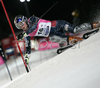 Lindsey C. Kildow of Usa skiing in second run of Women Alpine skiing slalom FIS World Cup in Zagreb, Croatia. Snow queen trophy in Zagreb, Croatia was held in Sljeme, Croatia on 4th of January 2007.
