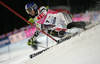 12th placed Kathrin Zettel of Austria skiing in second run of Women Alpine skiing slalom FIS World Cup in Zagreb, Croatia. Snow queen trophy in Zagreb, Croatia was held in Sljeme, Croatia on 4th of January 2007.
