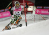 6th placed Tanja Poutiainen of Finland skiing in second run of Women Alpine skiing slalom FIS World Cup in Zagreb, Croatia. Snow queen trophy in Zagreb, Croatia was held in Sljeme, Croatia on 4th of January 2007.
