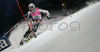 Nina Loeseth of Norway skiing in first run of Women Alpine skiing slalom FIS World Cup in Zagreb, Croatia. Snow queen trophy in Zagreb, Croatia was held in Sljeme, Croatia on 4th of January 2007.
