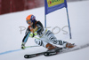 Kathrin Hoelzl of Germany skiing in second run of Women Alpine skiing giant slalom FIS World Cup in Kranjska Gora, Slovenia. Golden Fox trophy was held in on 6th of January 2007 in in Kranjska Gora, Slovenia, as replacement for Maribor, Slovenia, where organizers couldnt prepare track due high temperatures.
