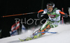 Kalle Palander of Finland skiing in first run of Men Alpine skiing slalom FIS World Cup in Schladming, Austria. Men slalom FIS Alpine skiing World Cup was held on 30th of January 2007 in Schladming, Austria.
