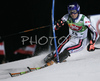 Jean-Baptiste Grange of France skiing in first run of Men Alpine skiing slalom FIS World Cup in Schladming, Austria. Men slalom FIS Alpine skiing World Cup was held on 30th of January 2007 in Schladming, Austria.
