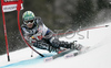 Bode Miller of USA skiing in first run of Men Alpine skiing giant slalom FIS World Cup in Kranjska Gora, Slovenia. Men giant slalom FIS Alpine skiing World Cup was held on 3rd of March 2007 in Kranjska Gora, Slovenia.
