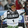 Kalle Palander of Finland dissapointed after finishing second run of Men Alpine skiing giant slalom FIS World Cup in Kranjska Gora, Slovenia. Men giant slalom FIS Alpine skiing World Cup was held on 3rd of March 2007 in Kranjska Gora, Slovenia.
