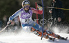 Akira Sasaki of Japan skiing in first run of Men Alpine skiing slalom FIS World Cup in Kranjska Gora, Slovenia. Men slalom FIS Alpine skiing World Cup was held on 4th of March 2007 in Kranjska Gora, Slovenia.
