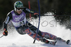 Bode Miller of USA skiing in first run of Men Alpine skiing slalom FIS World Cup in Kranjska Gora, Slovenia. Men slalom FIS Alpine skiing World Cup was held on 4th of March 2007 in Kranjska Gora, Slovenia.

