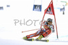 Kalle Palander of Finland skiing in first race of season 2007-2008. Men giant slalom race was first race of FIS Alpine skiing World cup and was traditionally held on glacier Soelden, Austria on 28th of October 2007.
