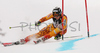 John Kucera of Canada skiing in first run of men giant slalom race of Audi FIS Men Alpine skiing World Cup 2008. Giant slalom race was held in Bad Kleinkirchheim, Austria on 8th of December 2007.
