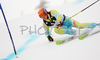 Bernard Vajdic of Slovenia skiing in first run of men giant slalom race of Audi FIS Men Alpine skiing World Cup 2008. Giant slalom race was held in Bad Kleinkirchheim, Austria on 8th of December 2007.
