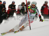 8th placed in first run Manfred Pranger of Austria skiing in first run of men slalom race of Audi FIS Men Alpine skiing World Cup 2008. Slalom race was held in Bad Kleinkirchheim, Austria on 9th of December 2007.
