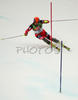 7th placed Ivica Kostelic of Croatia skiing in second run of men slalom race of Audi FIS Men Alpine skiing World Cup 2008. Slalom race was held in Bad Kleinkirchheim, Austria on 9th of December 2007.
