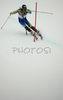 Second placed Jens Byggmark of Sweden skiing in second run of men slalom race of Audi FIS Men Alpine skiing World Cup 2008. Slalom race was held in Bad Kleinkirchheim, Austria on 9th of December 2007.
