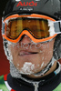  Kalle Palander of Finland reacts after crashing in steepest part of first run of men slalom race of Audi FIS Men Alpine skiing World Cup 2008. Slalom race was held in Bad Kleinkirchheim, Austria on 9th of December 2007.
