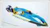Adam Malysz of Polan soars through the air on FIS World Cup Ski Jumping in Planica, Slovenia. 
