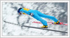 World cup winner Janne Ahonen of Finland is flying through the air on FIS World Cup Ski Jumping in Planica, Slovenia <br> Planica, Slovenia, 20.3.2005 Photo: Primoz Jeroncic/MGDFX Photo
