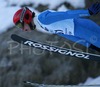 Nick Fairell of USA soars through the air during Individual ski jumping race of FIS Nordic Junior Ski World Championships, which was held in Kranj, Slovenia. Race was won by Gregor Schlierenzauner of Austria, Jurij Tepes of Slovenia placed second, while Andrea Morassi of Italy placed third.
