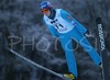 Ville Larinto of Finland soars through the air during Individual ski jumping race of FIS Nordic Junior Ski World Championships, which was held in Kranj, Slovenia. Race was won by Gregor Schlierenzauner of Austria, Jurij Tepes of Slovenia placed second, while Andrea Morassi of Italy placed third.
